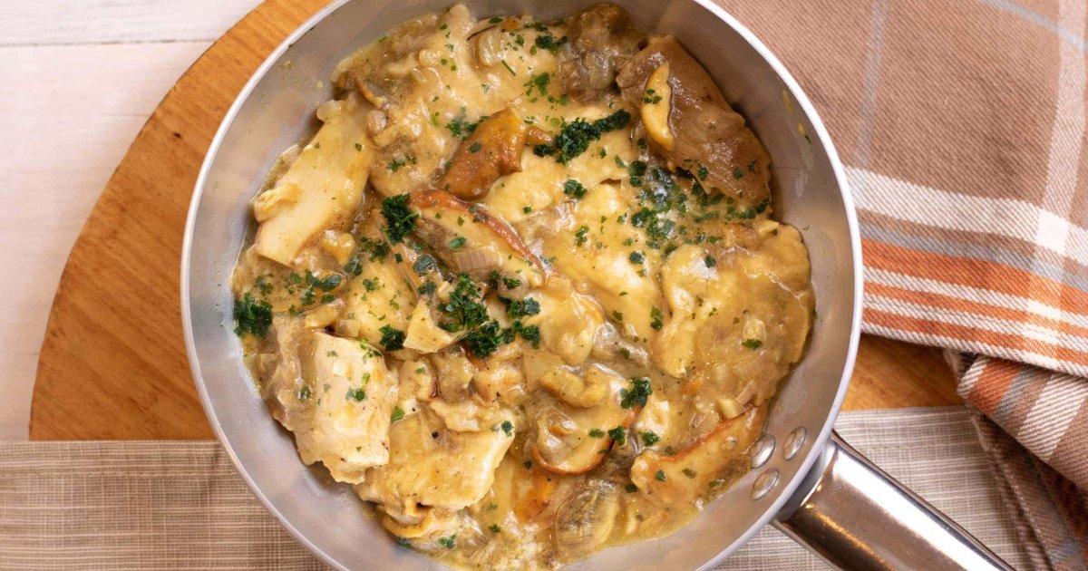 Recipe Chicken in Creamy Mushroom Sauce - The Recipes Club