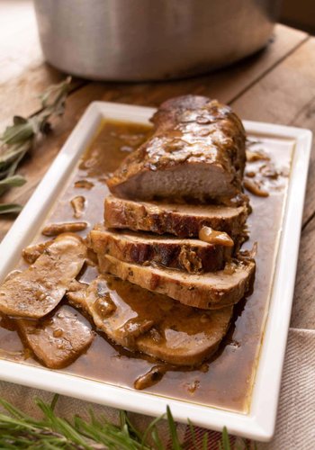 Recipe Creamy Mushroom Pork Tenderloin