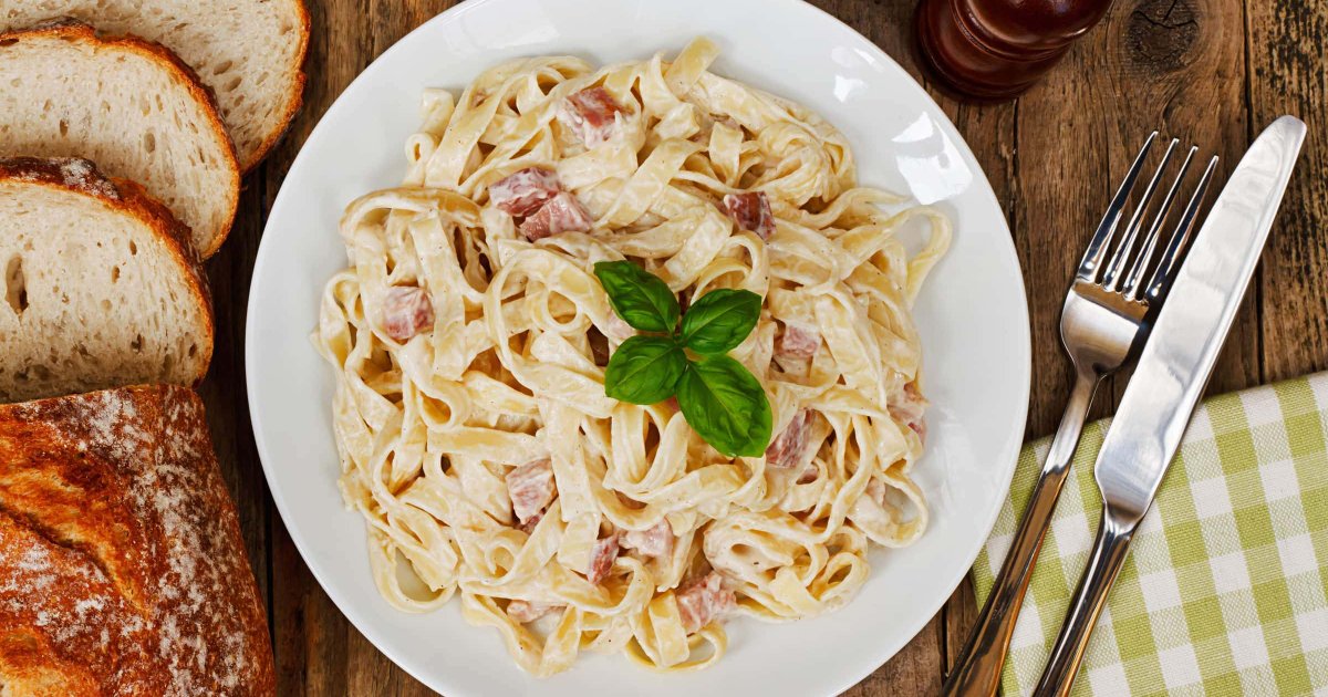 Recipe Pasta alla Valdostana, Ham & Cheese Pasta - The Recipes Club
