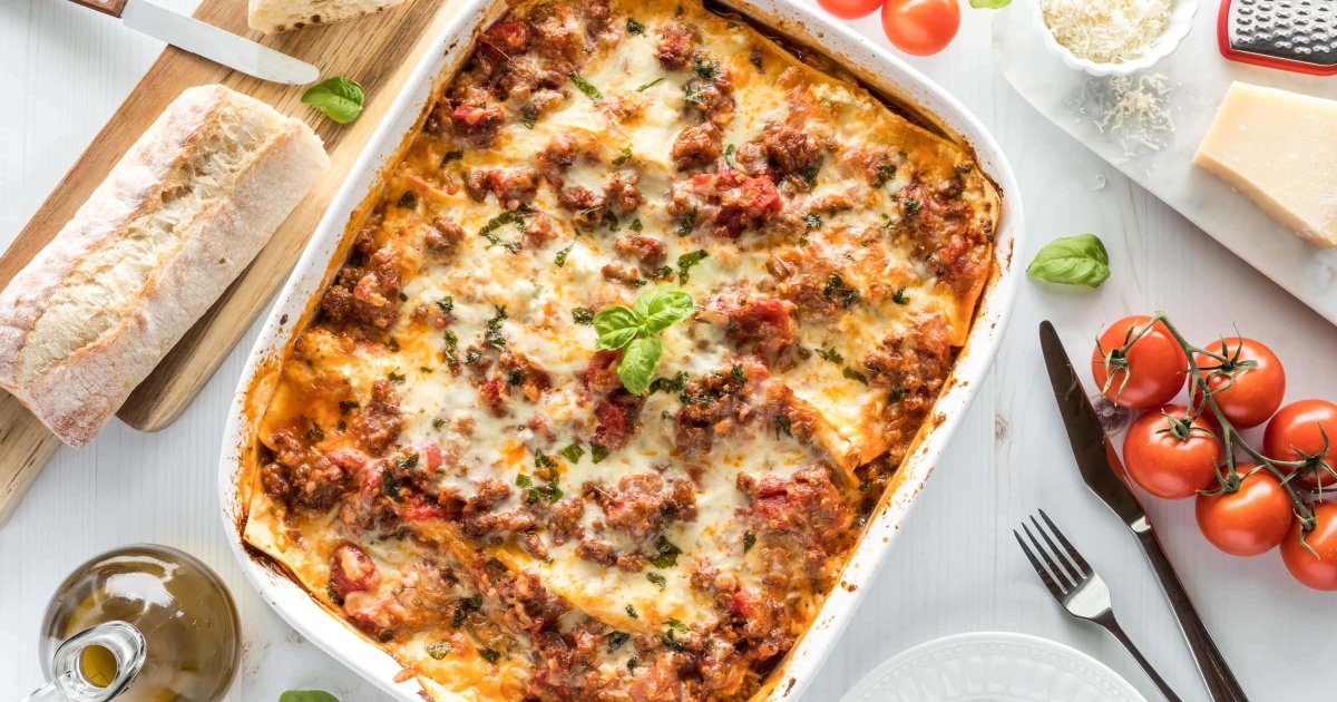 Recipe Authentic Italian Lasagna - The Recipes Club