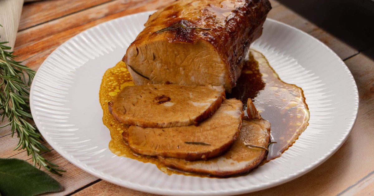 Recipe Italian Roast Pork Loin - The Recipes Club