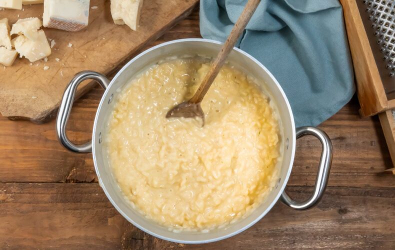 Four Cheese Risotto, The Authentic Italian Recipe