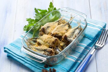 Ricetta Sarde a Beccafico, Sicilian Stuffed Sardines Authentic Recipe