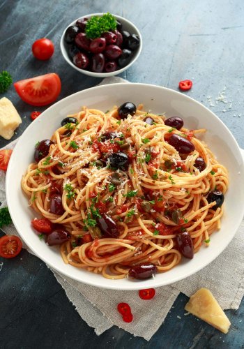 Recipe Spaghetti alla Puttanesca, The Authentic Italian Recipe
