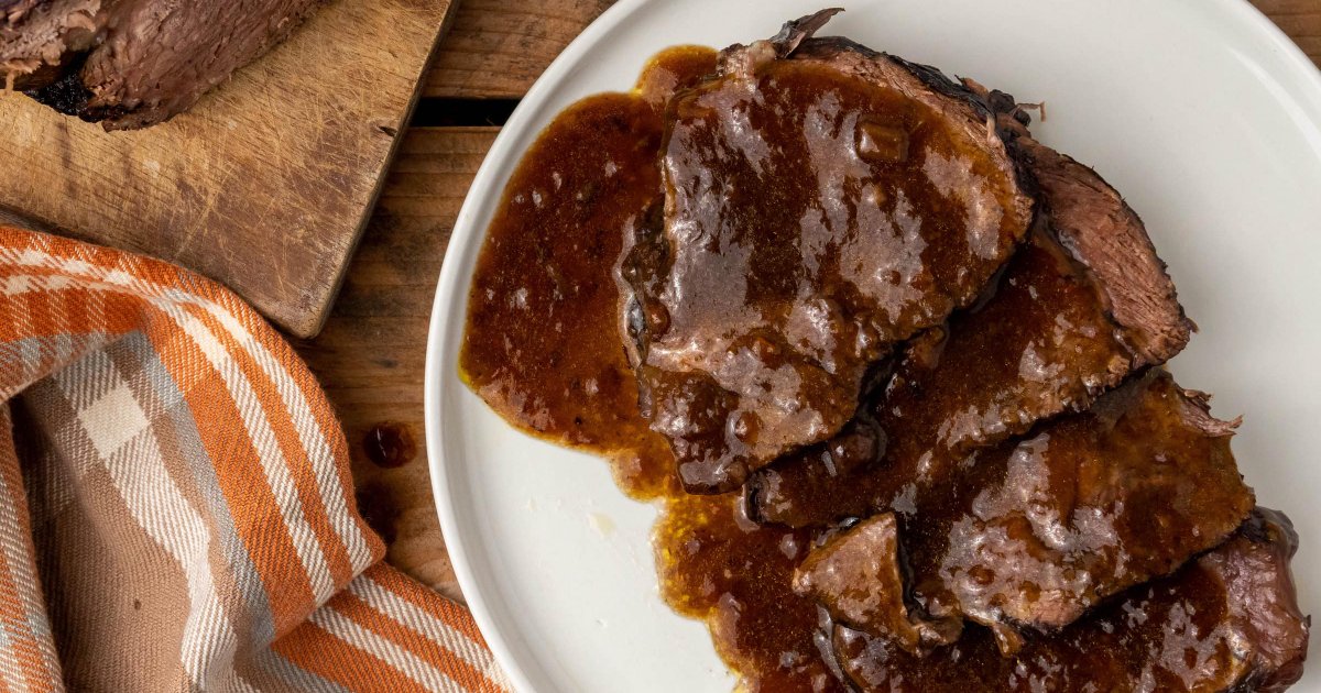Recipe Braised Beef in Red Wine - The Recipes Club