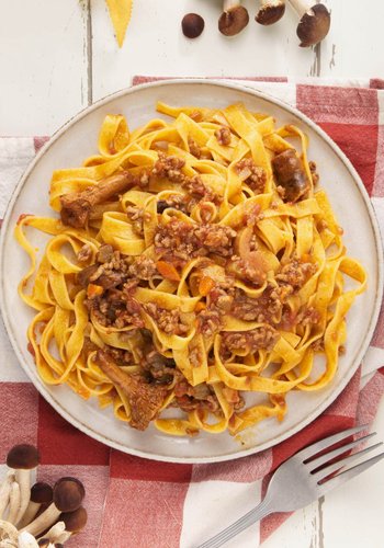 Recipe Mushroom-Beef Pasta Sauce