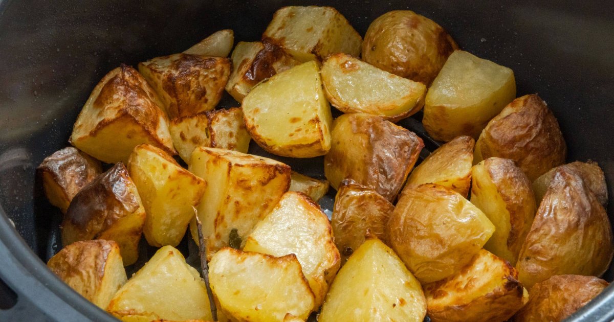 Air Fryer Roasted Potatoes Recipe The Recipes Club