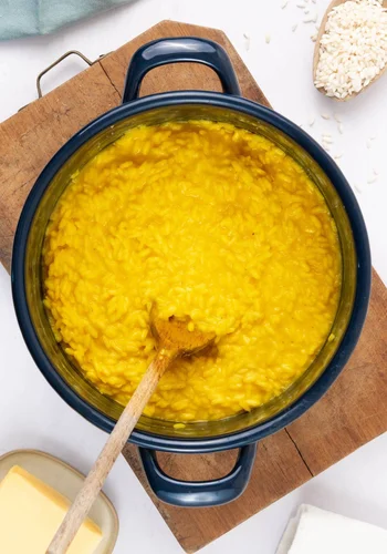 Recipe Saffron Risotto, The Authentic Italian Recipe
