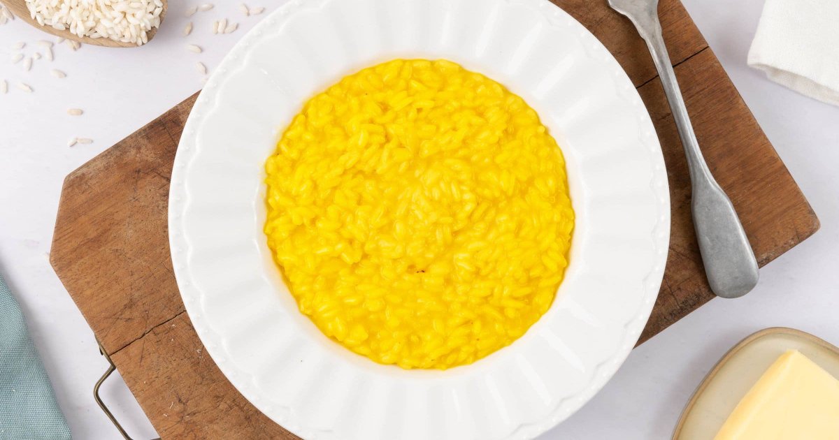 Recipe Saffron Risotto, The Authentic Italian Recipe - The Recipes Club