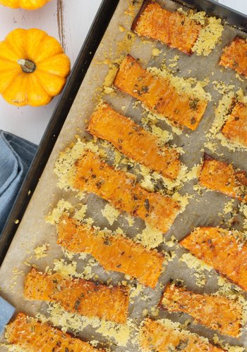 Recipe Roasted Pumpkin with Parmesan Cheese