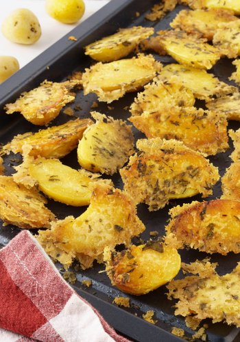 Recipe Crispy Parmesan Potatoes