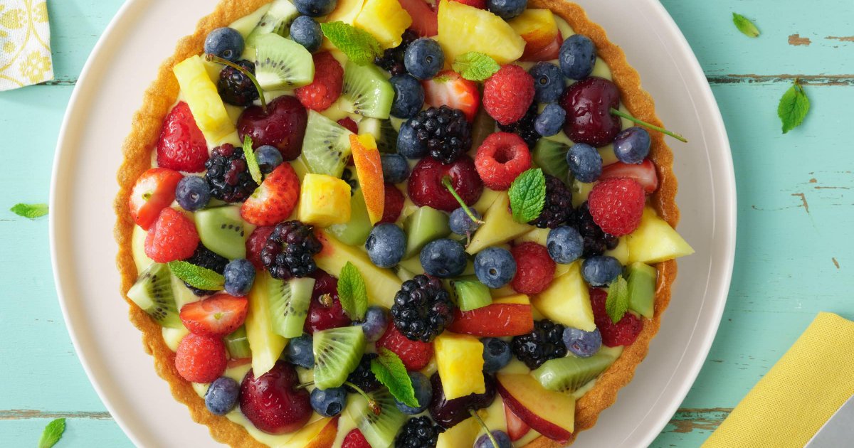 Recipe Fruit Tart - The Recipes Club