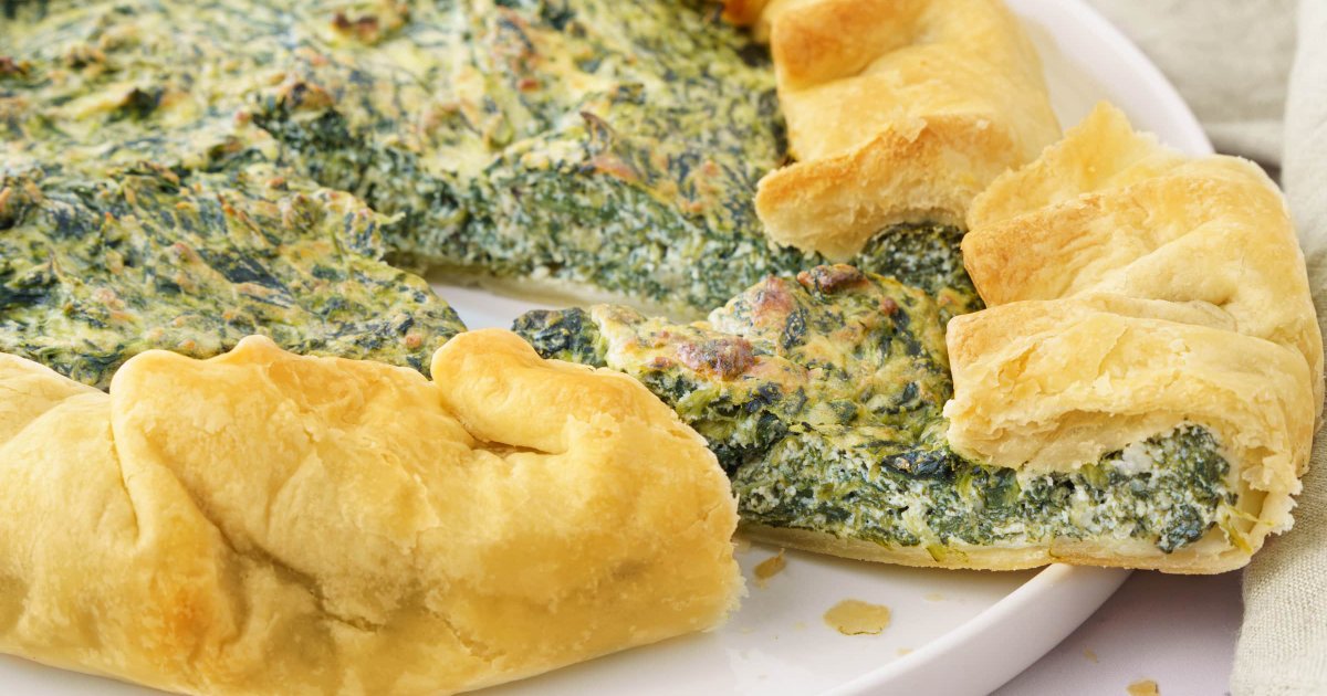 Recipe Spinach Ricotta Pie - The Recipes Club