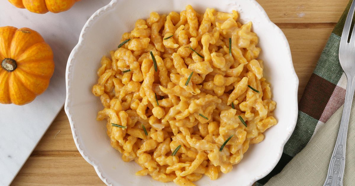 Recipe Pumpkin Spaetzle - The Recipes Club
