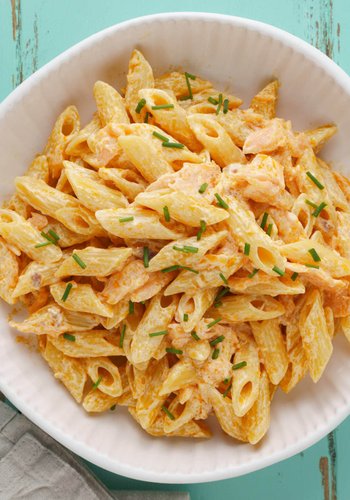 Recipe Creamy Salmon Pasta