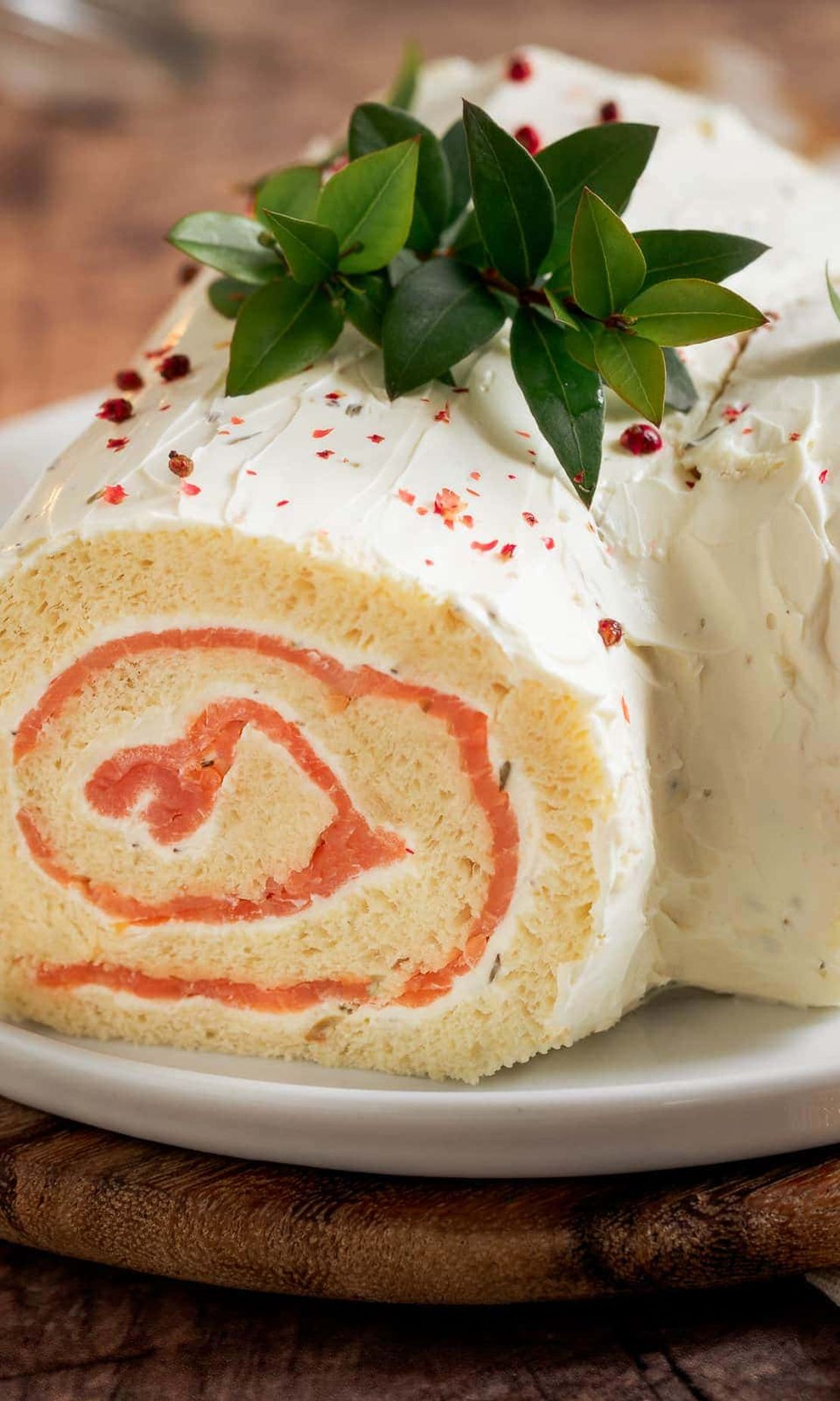 Savory Yule Log