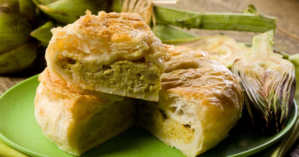 Recipe Artichoke Savory Pie - The Recipes Club
