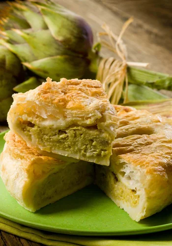 Recipe Artichoke Savory Pie