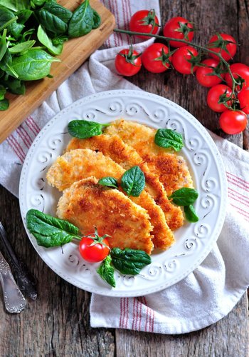 Recipe Crispy Baked Chicken Breast