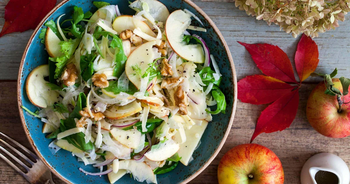 Recipe Fennel and Apple Salad - The Recipes Club