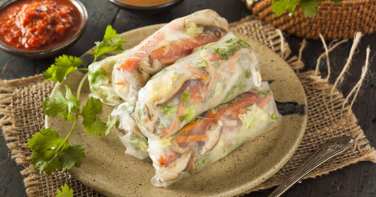 Recipe Rice Paper Rolls - The Recipes Club