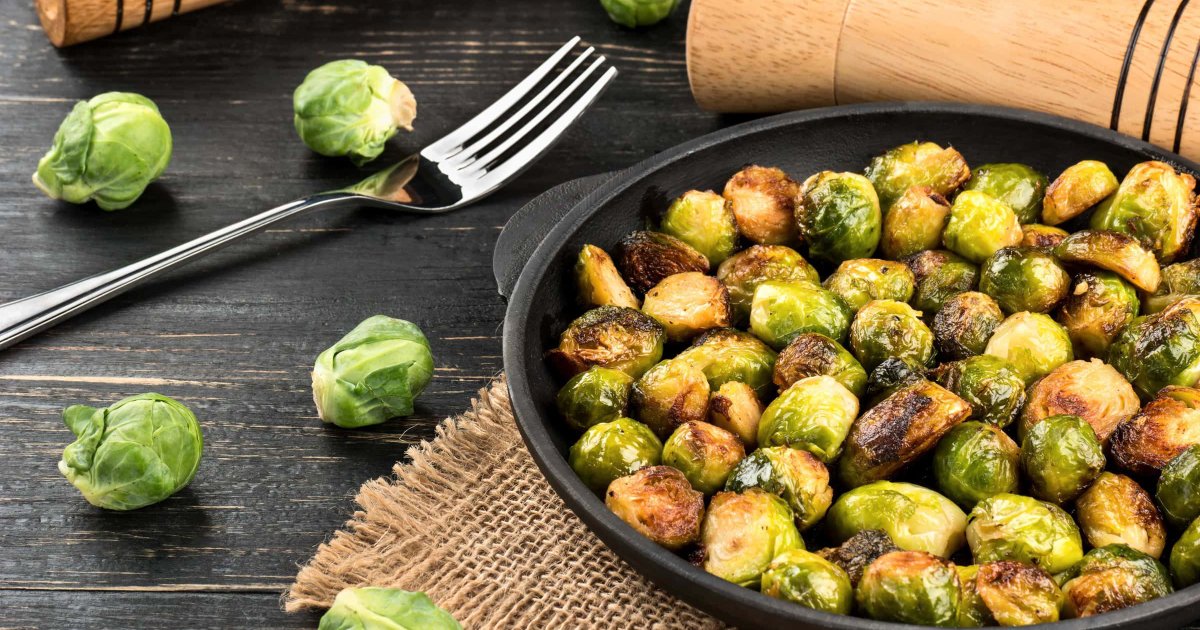 Recipe Baked Brussels Sprouts - The Recipes Club