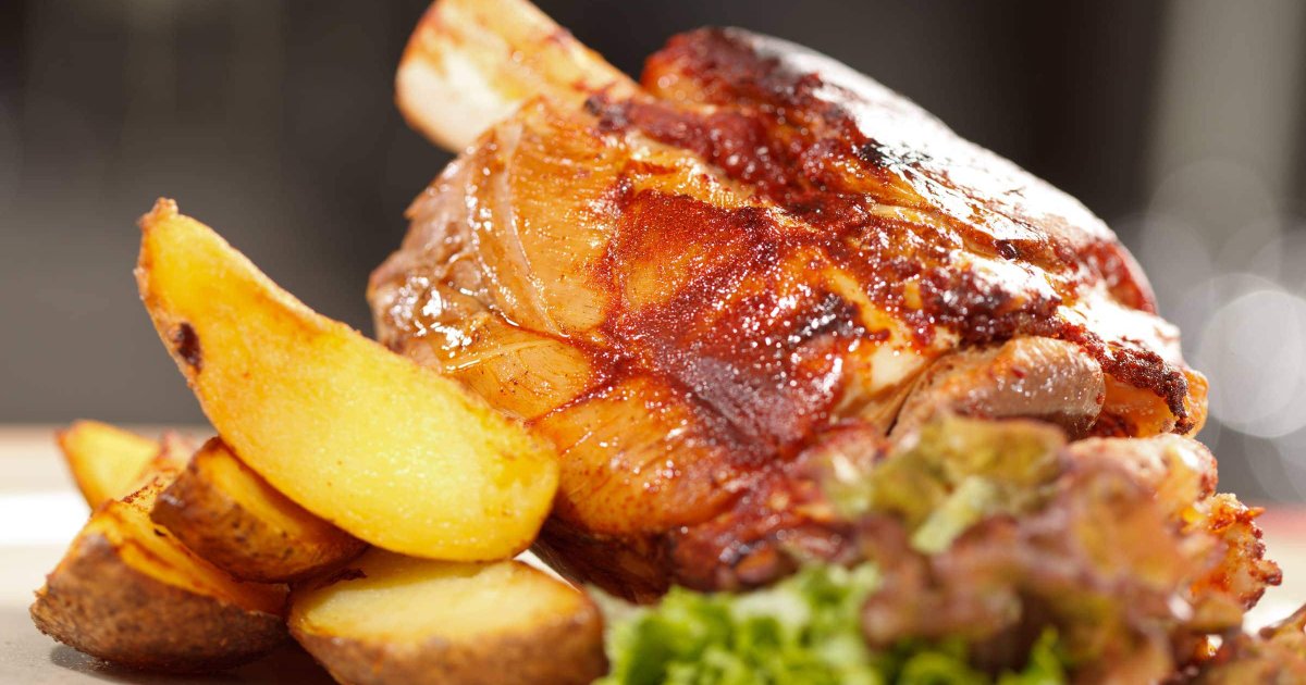 Recipe Roasted Pork Shank - The Recipes Club