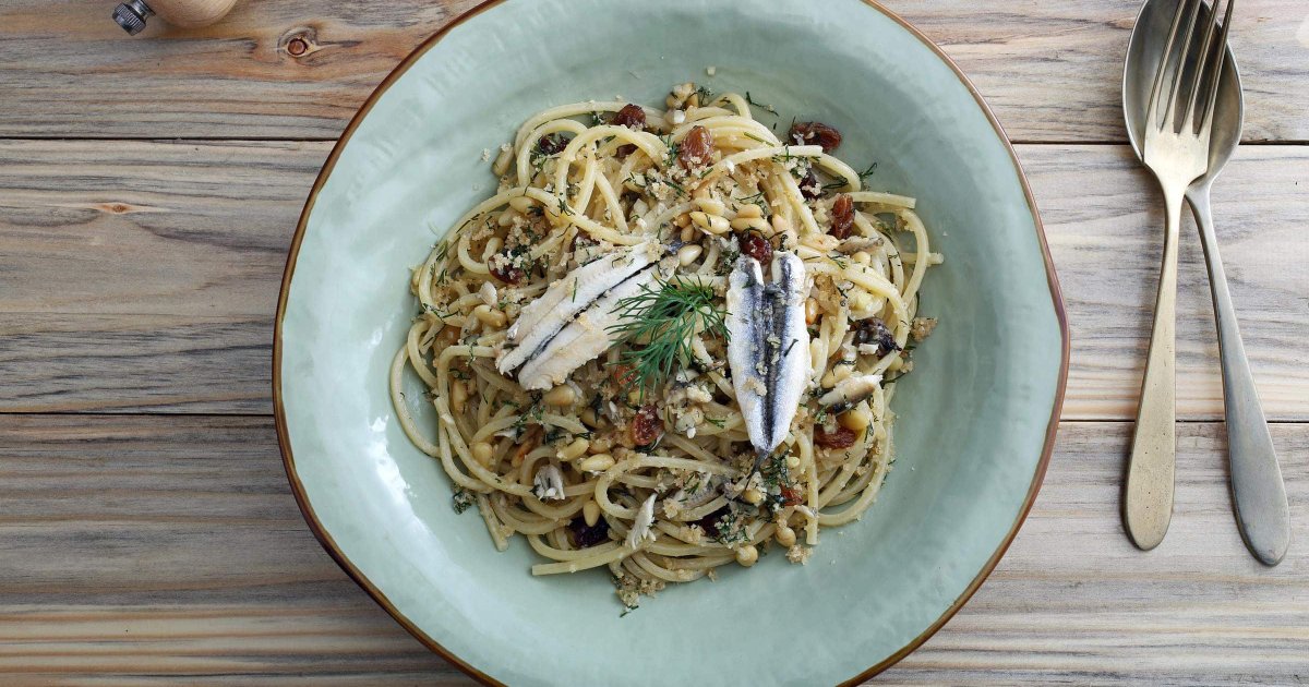 Recipe Pasta with Sardines - The Recipes Club