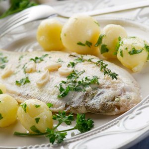 Sole Fish with Potatoes