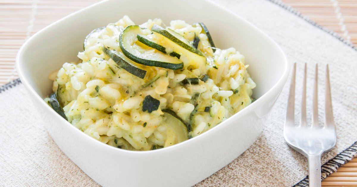 Recipe Vegan Lemon-Scented Zucchini Risotto - The Recipes Club