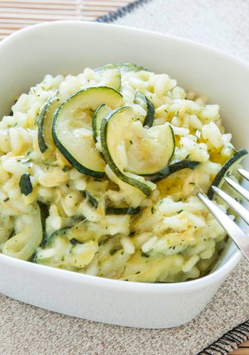 Recipe Vegan Lemon-Scented Zucchini Risotto