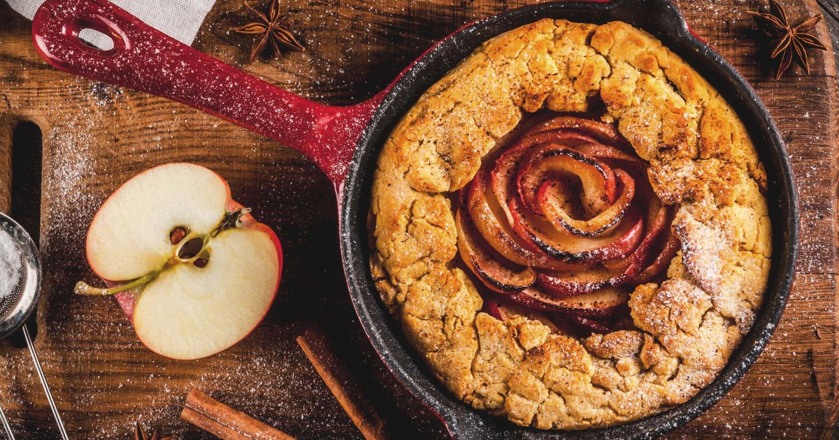 Recipe Apple Galette: Rustic Italian Tart with Cinnamon - The Recipes Club