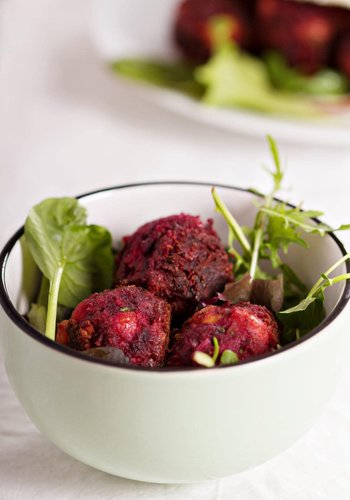 Recipe Beetroot Falafel (Italian-Inspired Baked Version)