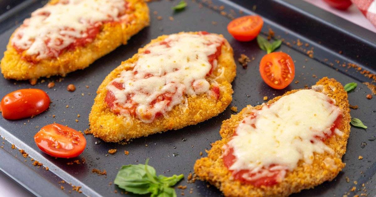 Recipe Chicken Cutlets Pizza-Style - The Recipes Club