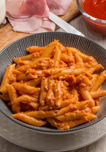 Recipe Creamy Penne al Baffo