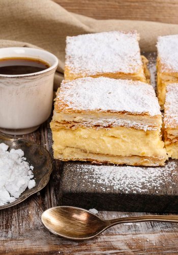 Recipe Vanilla Custard Mille-feuille Cake