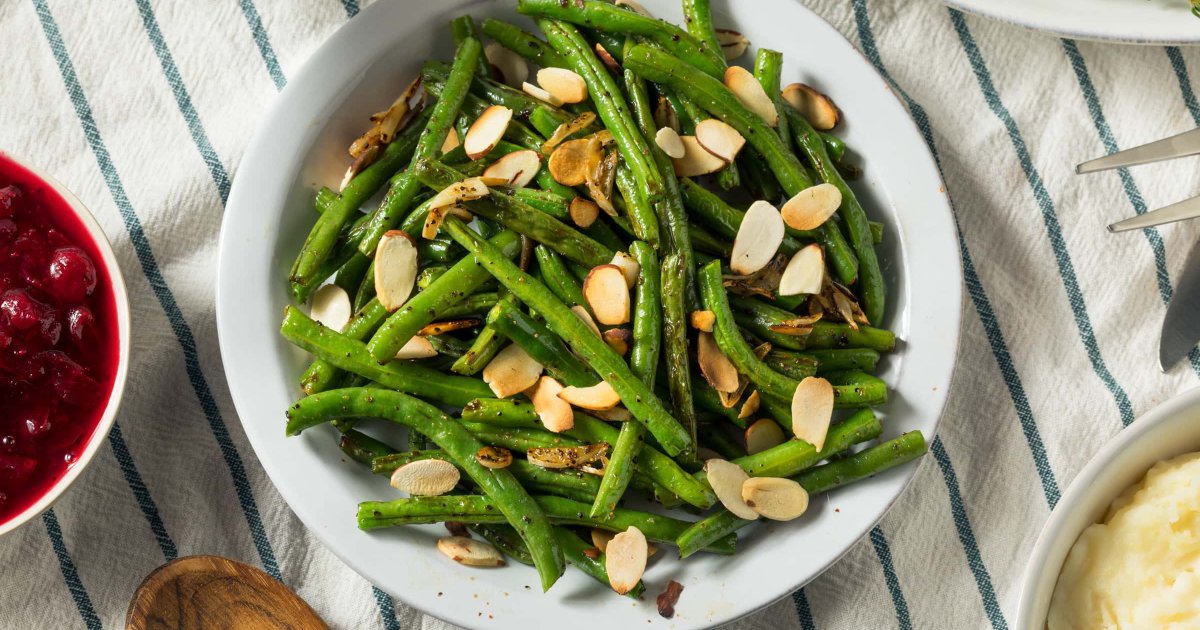 Recipe Green Beans with Almonds - The Recipes Club