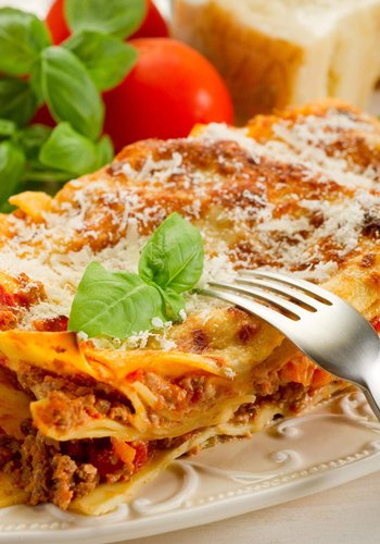 Recipe Soy Meat Lasagna
