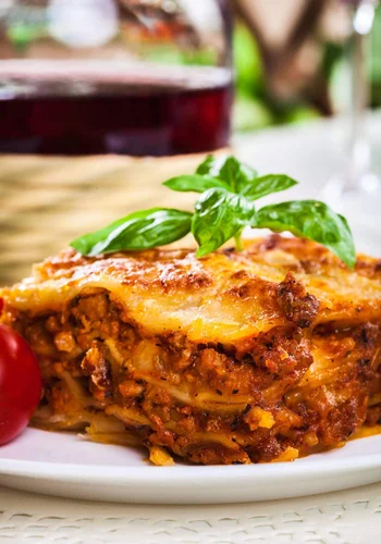 Recipe Vegan Lasagna with Lentil Ragù