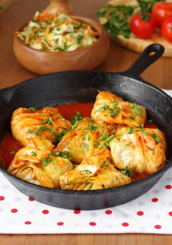 Recipe Vegetarian Cabbage Rolls