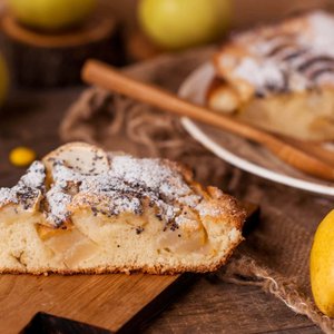 Easy Apple and Pear Cake