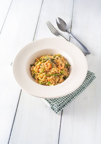 Recipe Shrimp and Asparagus Risotto