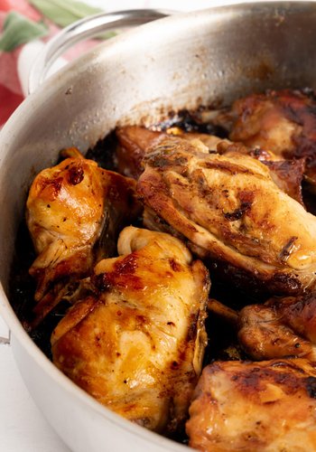 Recipe Brescian-Style (Italian) Rabbit with Polenta