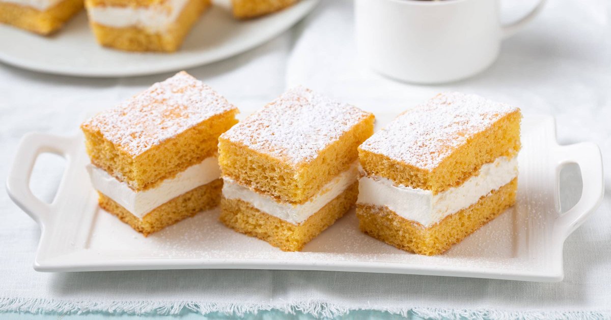 Recipe Italian Kinder Paradiso Sponge Cake - The Recipes Club