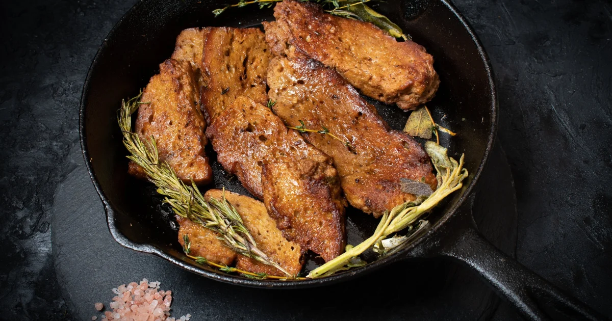 Recipe Pan-Fried Seitan - The Recipes Club