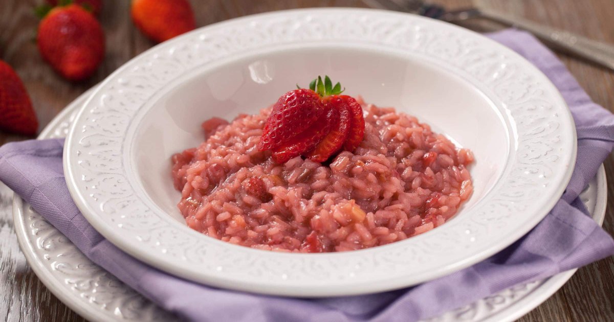 Recipe Strawberry Risotto - The Recipes Club