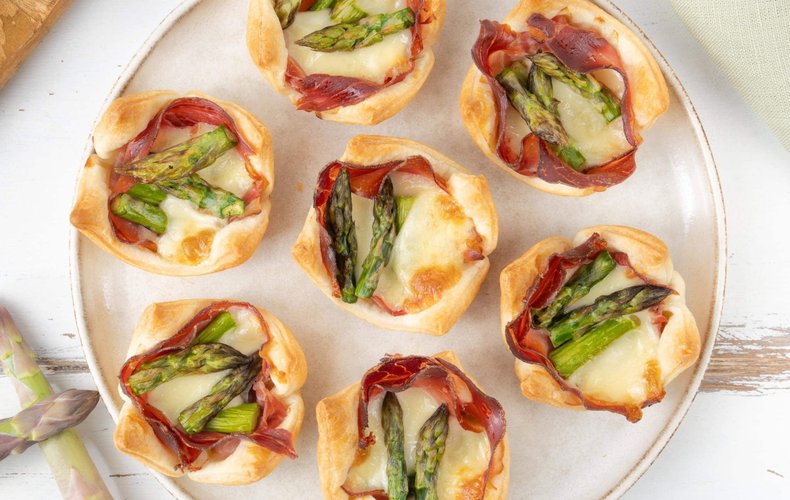 Asparagus And Speck Baskets Recipe
