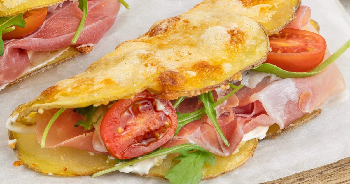 Recipe Italian Potato Flatbread (Gluten-Free Potato Wrap) - The Recipes Club