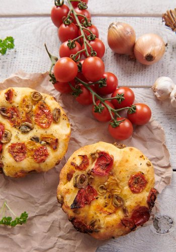 Recipe Cherry Tomato Mini Focaccias