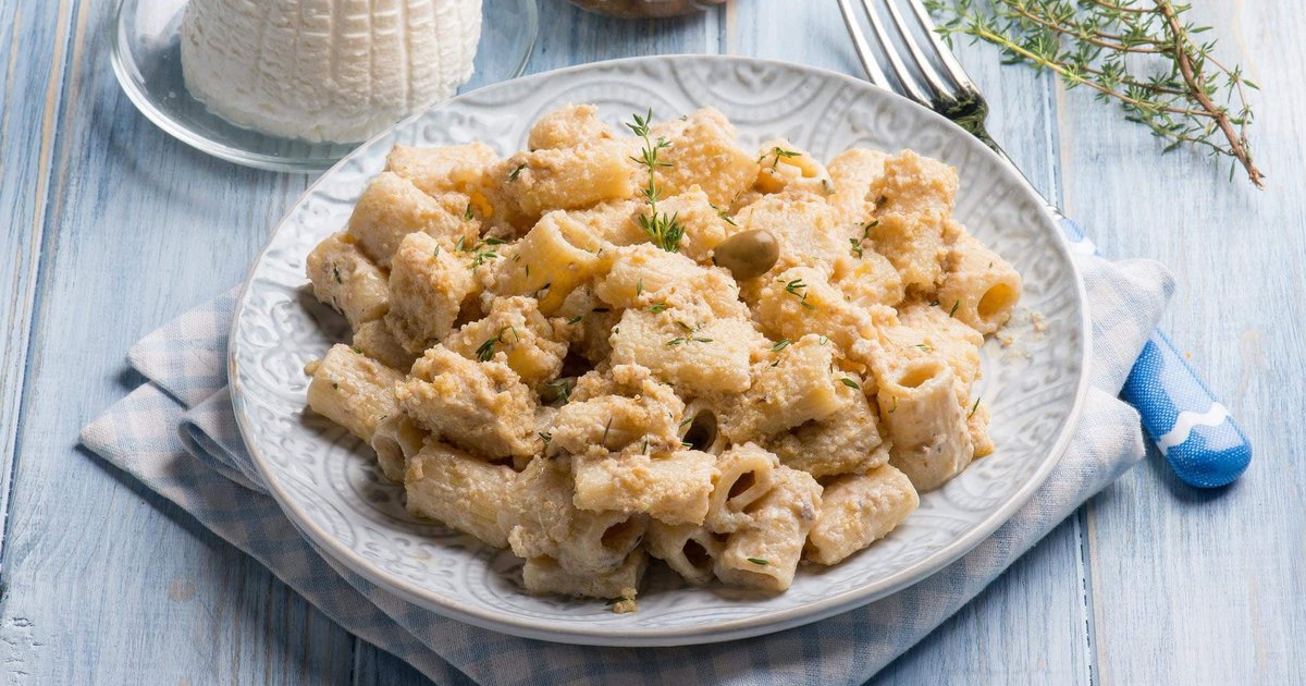 Recipe Ricotta and Olive Pasta - The Recipes Club